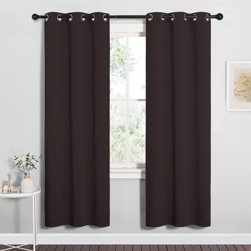 Plain polyester microfiber blackout curtain fabric blackout laser safety curtain blackout roman curtain motorized BLIND Drapes