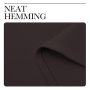 Plain polyester microfiber blackout curtain fabric blackout laser safety curtain blackout roman curtain motorized BLIND Drapes