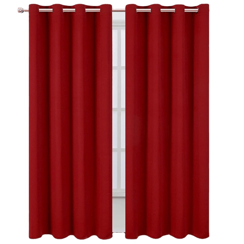 High-end Modern Black Curtains Doors For Living Room Blackout Bedroom Window Curtain#