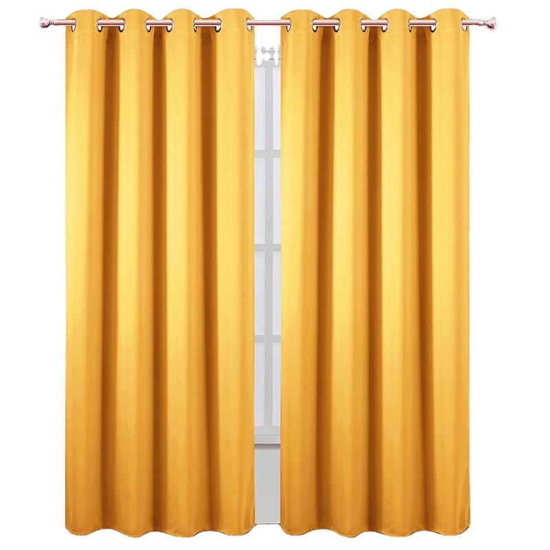 High-end Modern Black Curtains Doors For Living Room Blackout Bedroom Window Curtain#