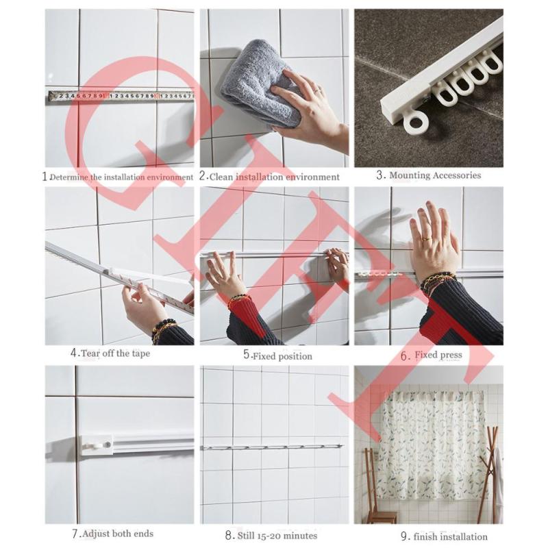 solid ready made blackout checkered linen curtains for bedroom windows