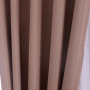 solid ready made blackout checkered linen curtains for bedroom windows