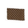 solid ready made blackout checkered linen curtains for bedroom windows