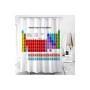 New Decorative Element Periodic Table Pattern Shower Curtain, White Polyester Waterproof Shower Curtain Bathroom Curtain/