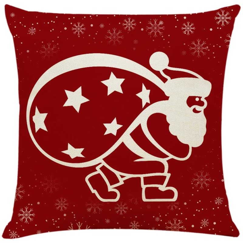 Christmas Popular Pillowcase Bedroom Sofa Pillow Living Room Printing Pillowcases /