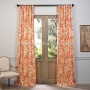 hot sale high quality customized flowered roll blind magnetic door curtain