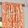 hot sale high quality customized flowered roll blind magnetic door curtain