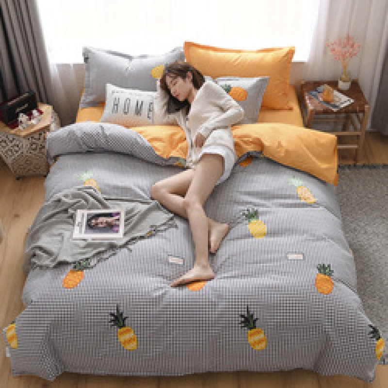 Luxury Comforter Yellow Set Bedding,Bed Sheet And Comforter Set#
