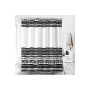 Simple Line Bohemian Shower Curtain, Polyester Shower Curtain Waterproof Shower Curtain/