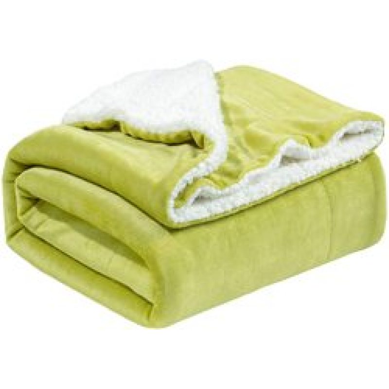 Home Textile Soft Solid Blanket Fleece Flannel Blanket Adult Sofa Bedding Red Green Blue Flannel Throw Blankets for Beds