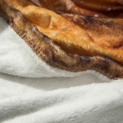 Soft warm flannel tortilla pizza blanket  round,shape donut airplane travel portable blanket#