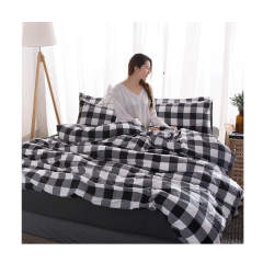 White And Black Comforter Set, Bedding Set 100% Cotton Bed Sheets/conforter sets bedding 100% cotton