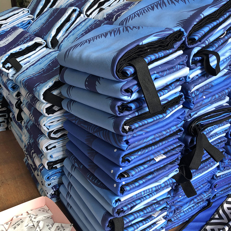 High Quality Beach Towel Custom,Newest Popular Beach Towel with Bag, Microfiber Yoga Towel*