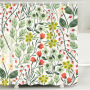 China supplier cheap price Custom Printed Polyester Bathroom shower Curtain