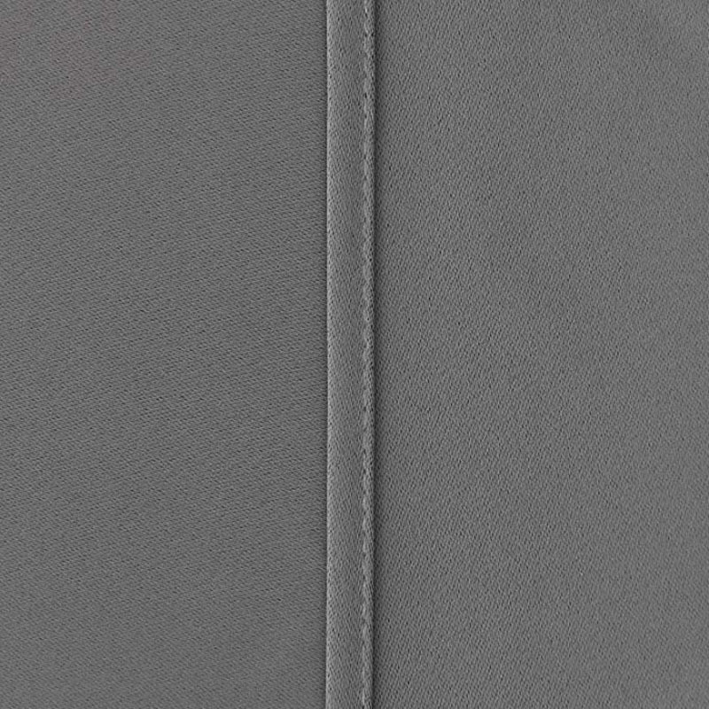 High quality 100% Polyester grey living room blackout curtains stocklot