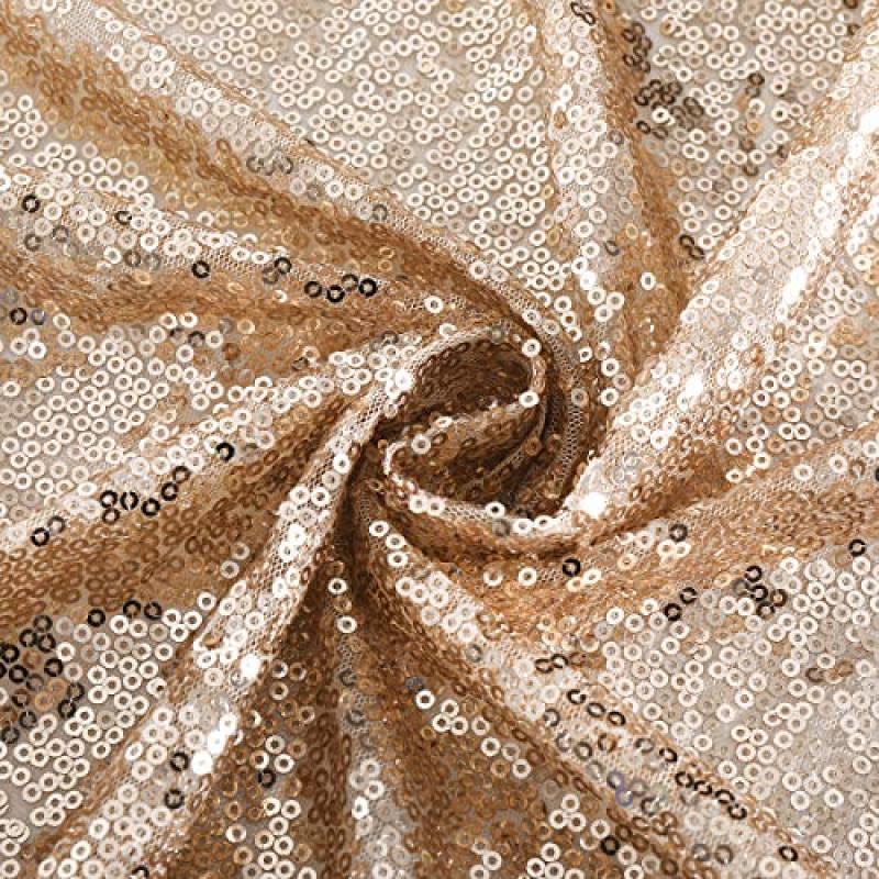 Wholesale Black Sequins Glitter Sparkly Iridescent Shimmer Decorative Rectangle Tablecloth For Wedding Party