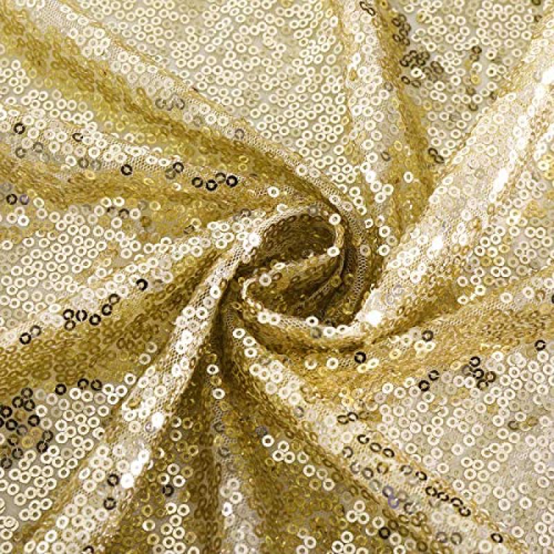 Wholesale Black Sequins Glitter Sparkly Iridescent Shimmer Decorative Rectangle Tablecloth For Wedding Party