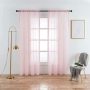 Solid color Curtains and Tulle Sheer Window Curtain for Bedroom, Modern Living Room Curtain#