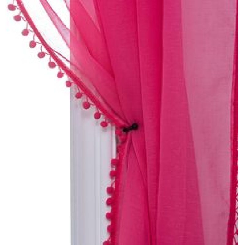 Solid color Curtains and Tulle Sheer Window Curtain for Bedroom, Modern Living Room Curtain#
