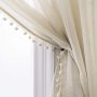Solid color Curtains and Tulle Sheer Window Curtain for Bedroom, Modern Living Room Curtain#