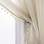 Solid color Curtains and Tulle Sheer Window Curtain for Bedroom, Modern Living Room Curtain#