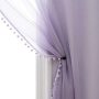 Solid color Curtains and Tulle Sheer Window Curtain for Bedroom, Modern Living Room Curtain#