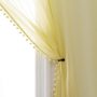 Solid color Curtains and Tulle Sheer Window Curtain for Bedroom, Modern Living Room Curtain#