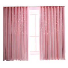 Wholesale Goods Blackout Window Curtain, Factory Direct Sales Hollow Out Stars Blackout Curtains/