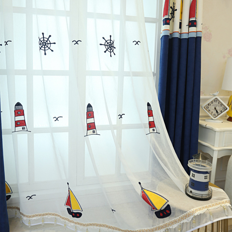 For Home Kids Bed Printed Valance Curtains Fabric,Online Store Bedroom Curtain Blackout Piece Sale$
