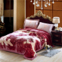 cheap wholesale blankets for winter fleece, Flower Pattern custom blanket printed/