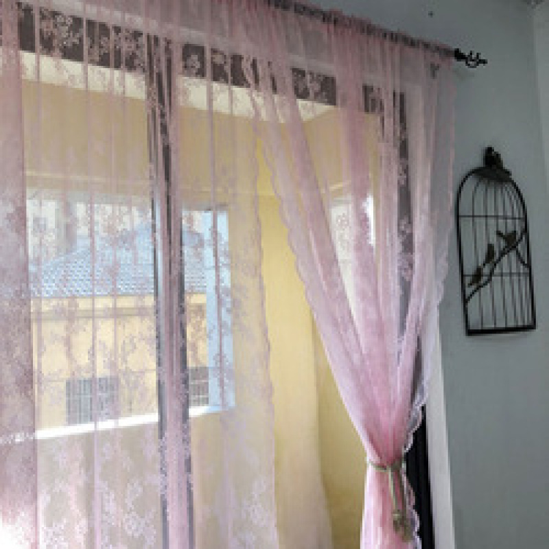 China supplier high quality Modern Lace sheer Curtain for windows