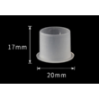 large 17mm*20mm 500 pcs/pack +$0.90
