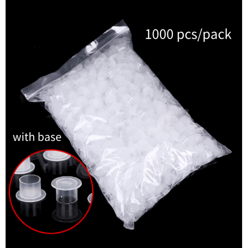 NB Tattoo Ink Pigment Cup,Three models of large,medium and small, tattoo supplies1000pcs/pack, 500pcs/pack