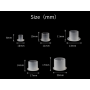 NB Tattoo Ink Pigment Cup,Three models of large,medium and small, tattoo supplies1000pcs/pack, 500pcs/pack