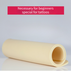 Special for tattoo, novice practice skin, soft and thick silicone material, suitable for all kinds of tattoo practice
