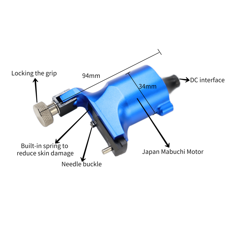NB Rotary Tattoo Machine,5 Colors,Light Body,Powerful,WR3