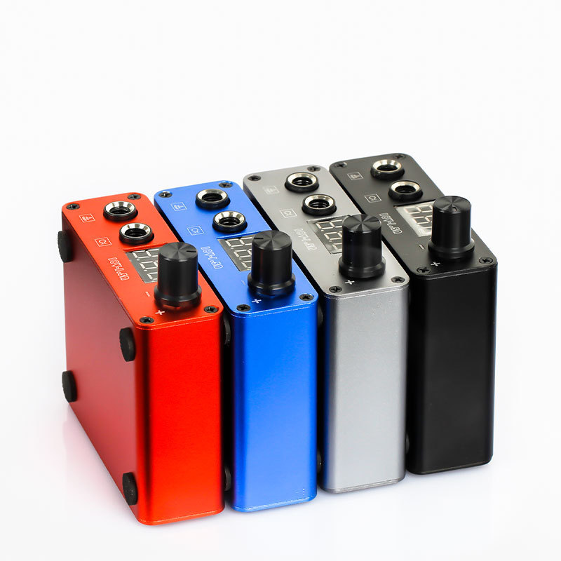 Tattoo Machine Power Regulator LCD Display CNC Portable Mini Tattoo Power Transformer Anti-fatigue Mode