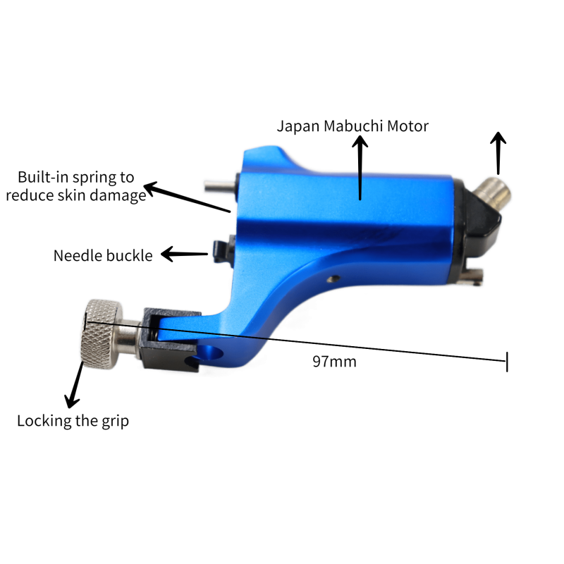 NB Rotary Tattoo Machine,4 Colors,Light Body,Powerful,WR14