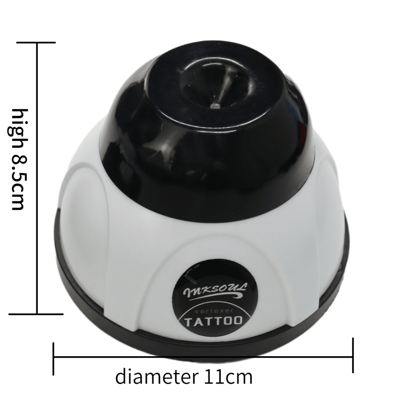 Inksoul Lab Vortex Shakers with Battery, 5200RPM Mini Vortex Mixer for Paints, Tattoo Ink, Gel Polish and Eyelash Adhesives, Lab Paint Mixer, Nail Polish Shaker