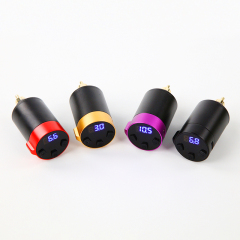 NB Wireless Tattoo Power Supply,1500mAh,RCA Interface(Black Red Purple Gold)