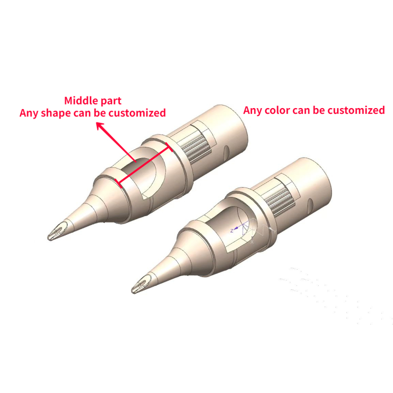 Custom Cartridge Needles RL RM RS M1 0.25mm(#08) 0.30mm(#10) 0.35mm(#12)
