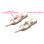 Custom Cartridge Needles RL RM RS M1 0.25mm(#08) 0.30mm(#10) 0.35mm(#12)