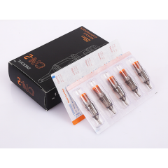 Inksoul 0.35mm 0.30mm 0.25mm Professional Disposable Tattoo Needle Cartridge RL RM RS M1 20Pcs CN-2