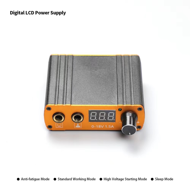 tattoo power supply, voltage regulator, mini LCD digital display,