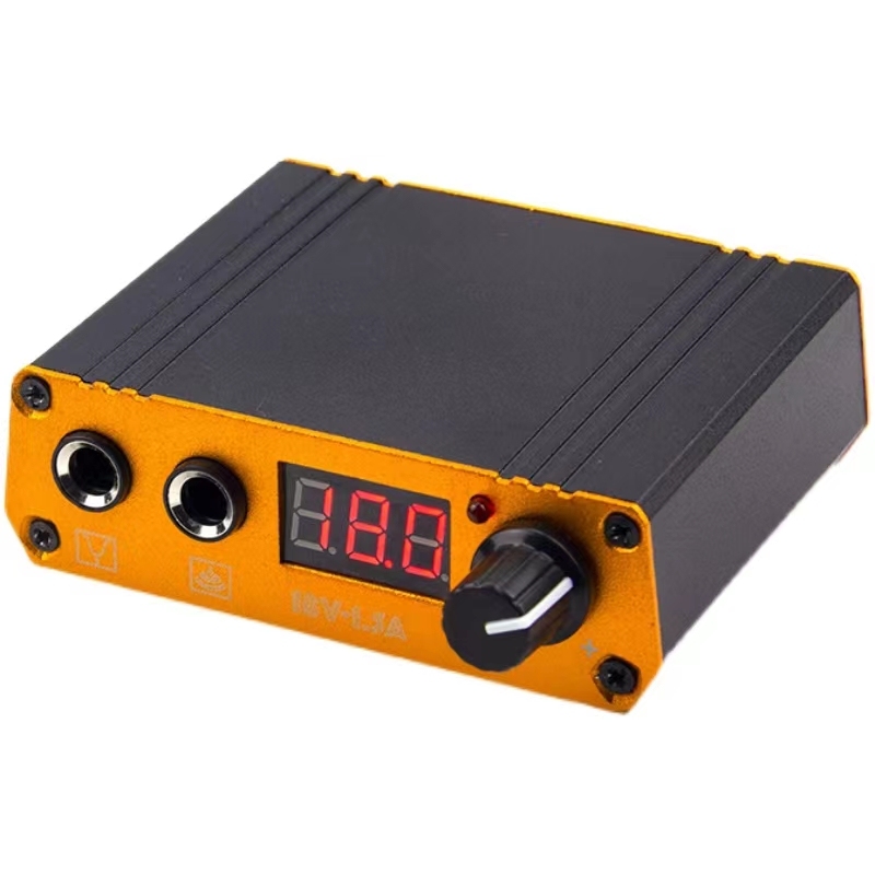 tattoo power supply, voltage regulator, mini LCD digital display,