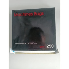 NB Machine Bags 250pcs Disposable Machine Plastic Sleeves in Blue Color for Machine Cover Supplies