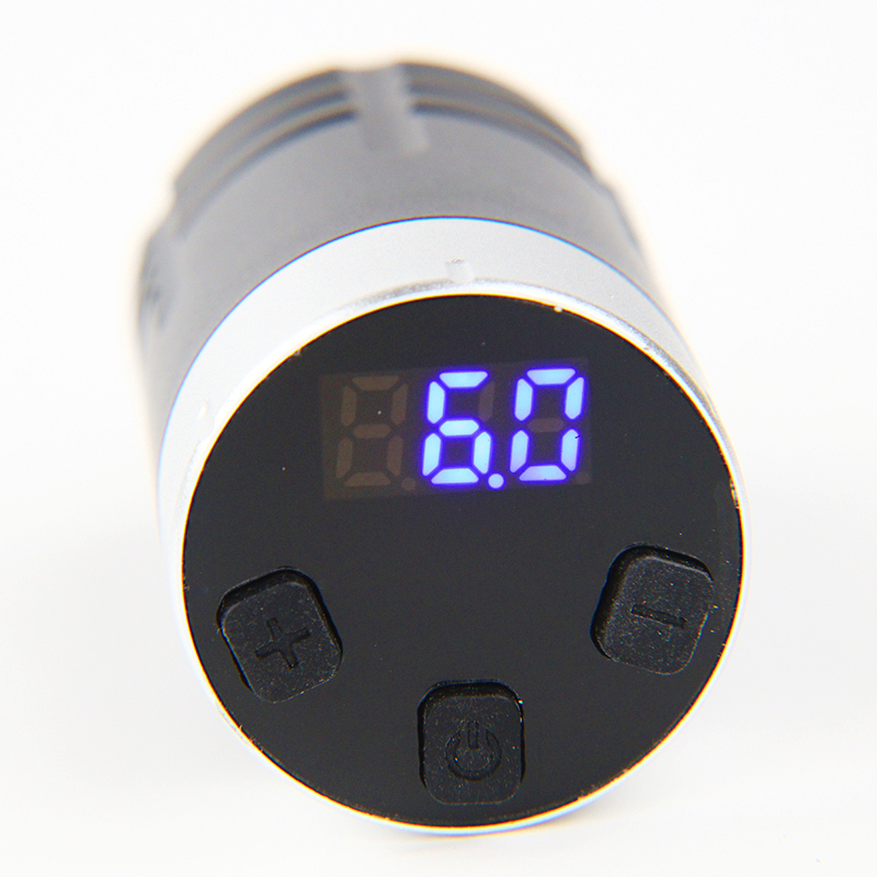 NB Wireless Tattoo Power Supply 1500mAh RCA (Black White)