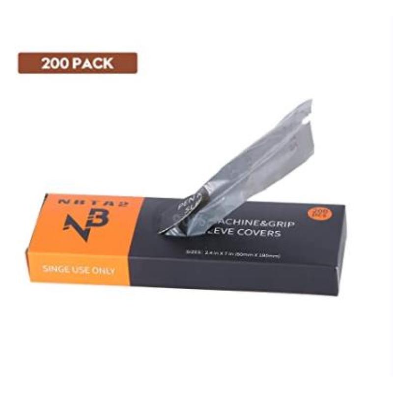 200pcs Disposable Machine Covers Filter Pen Type Bag Pen Machine Covers Sleeves