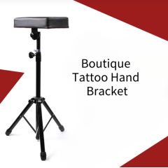 Tattoo Stand, Adjustable Angle and Height Sponge Pad Tattoo Hand Holder, Stable Tripod