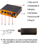 tattoo power supply, voltage regulator, mini LCD digital display,